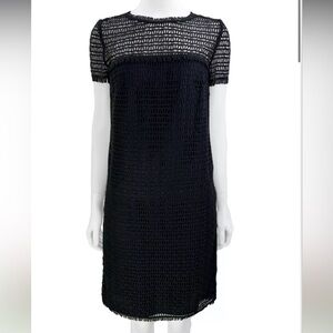 Escada Elegant Black Lace Dress/matching jacket